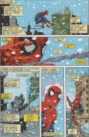 Scan Episode Spider Man pour illustration du travail du dessinateur Byrne John